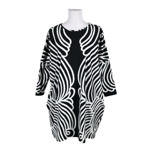 Unisex Vimma - Tricot tunic, size 40 - White (1)