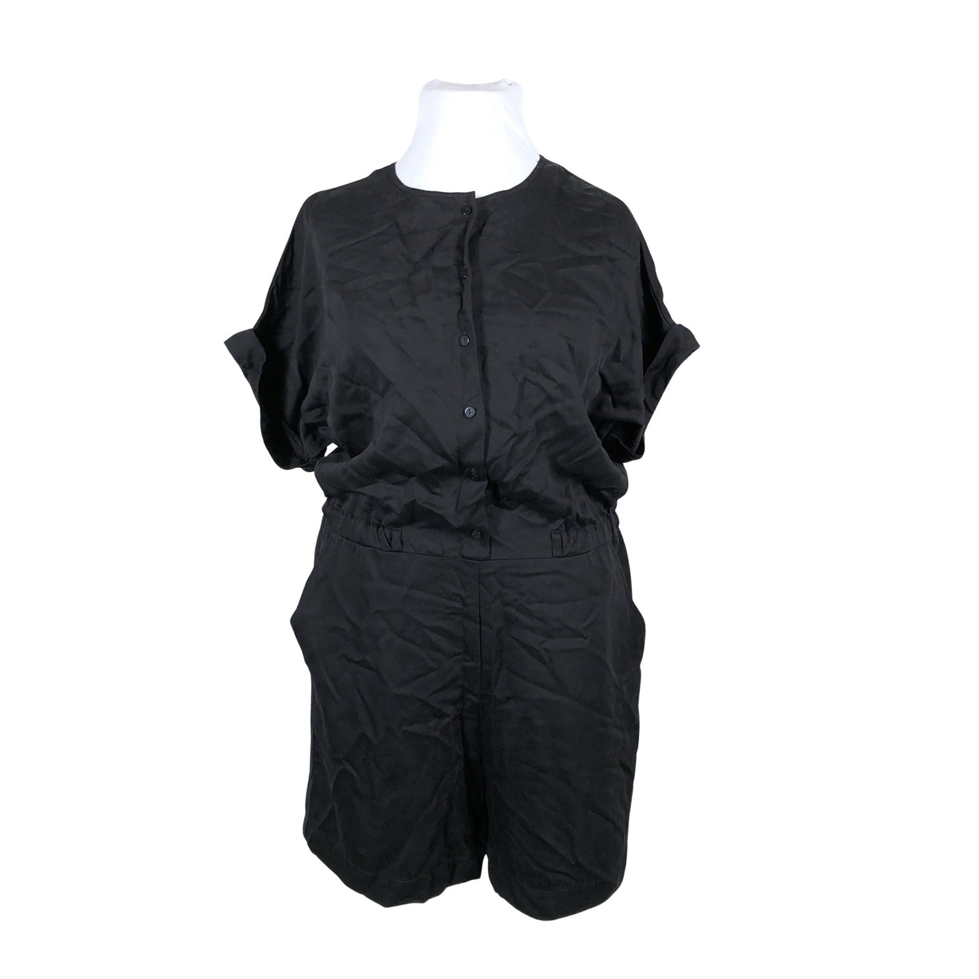 Unisex Papu - Short overalls, size 42 - Black (1)