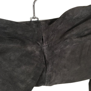 Unisex Repeat - Leather pants, size 36 - Gray (3)