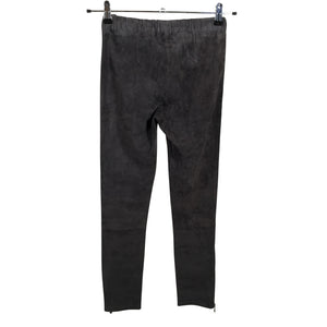 Unisex Repeat - Leather pants, size 36 - Gray (2)