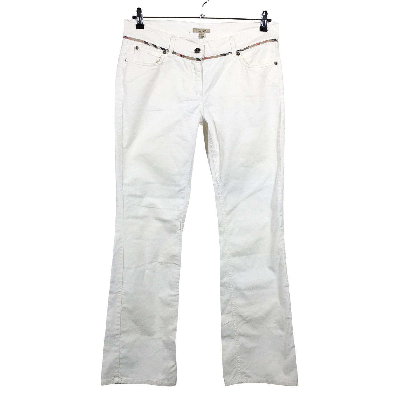 Unisex Burberry - Jeans, size 42 - White (1)