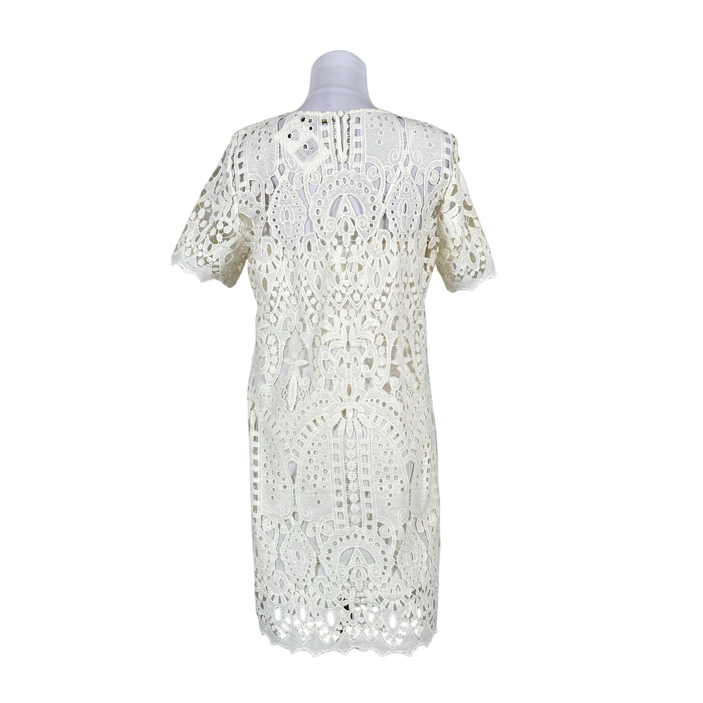 Unisex 1.2.3 Paris - Party dress, size 40 - Natural white (2)