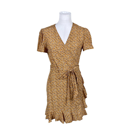 Unisex Samsoe&Samsoe - Schiffon dress, size 36 - Brown ()