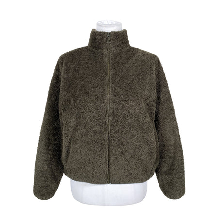 Unisex Uniqlo - Fleece jacket, size 36 - Green ()