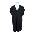 Unisex Niinmun design - Knit tunic, size 38 - Black ()