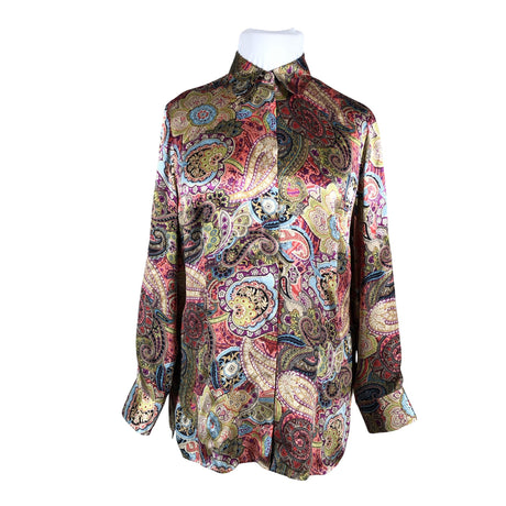 Unisex Peter Hahn - Schiffon tunic, size 44 - Green ()