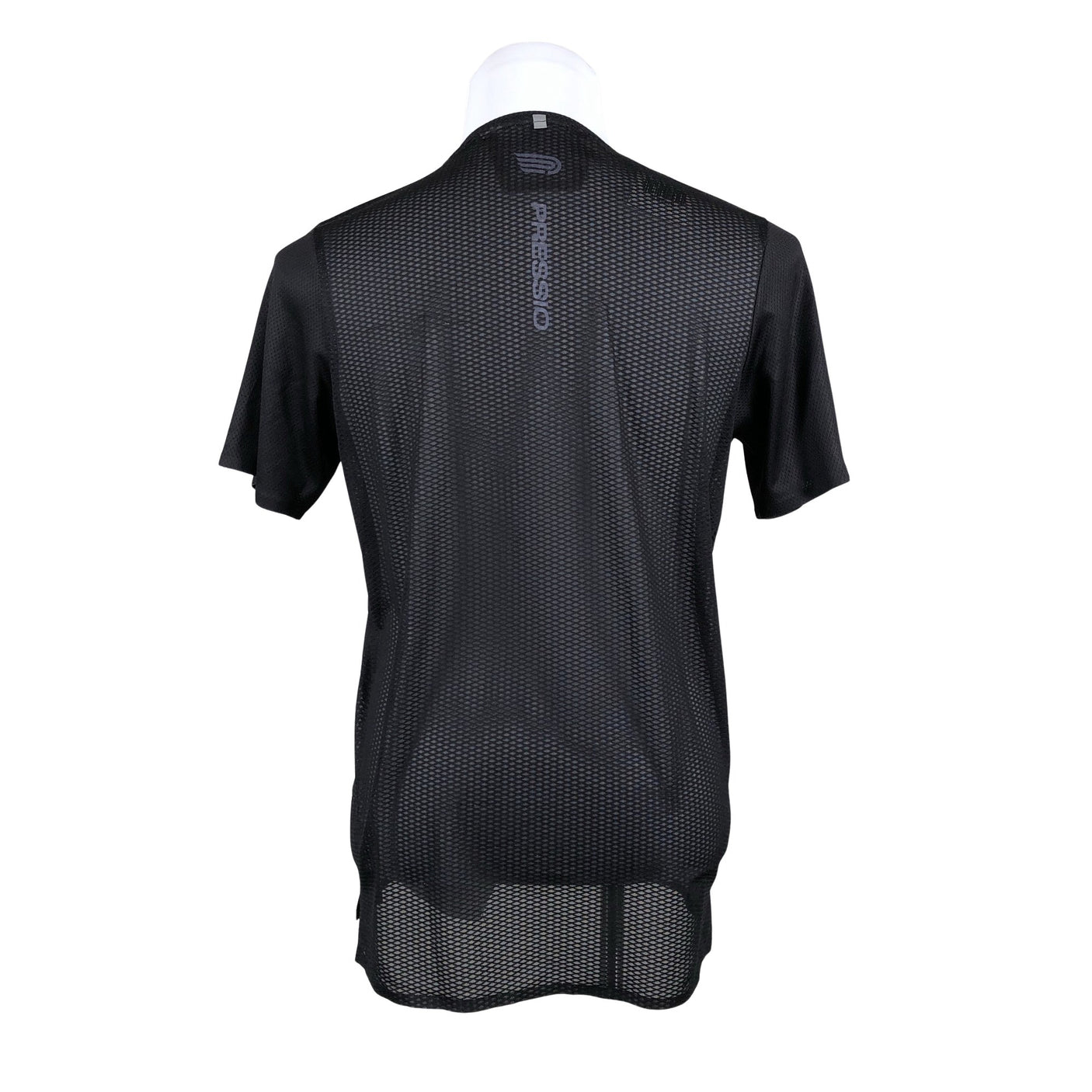 Unisex Pressio - Sports shirt, short sleeve, size M - Black (2)