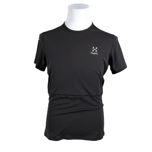 Unisex Haglöfs - Sports shirt, short sleeve, size M - Gray (1)
