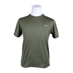Unisex New Balance - Sports shirt, short sleeve, size M - Green (1)