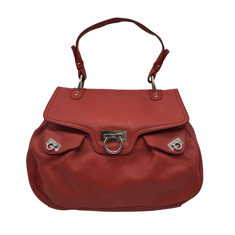 Unisex Salvatore Ferragamo - Handbag, size Maxi - Red ()