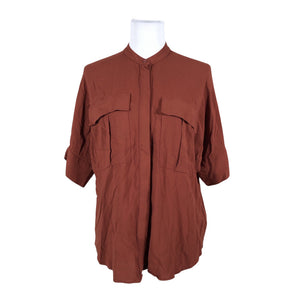Unisex Weekday - Blouse, size 38 - Brown (1)