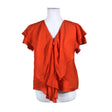 Unisex Y.A.S - Short-sleeved blouse, size 38 - Orange ()