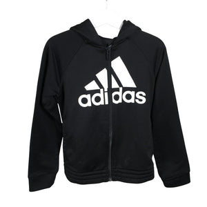 Unisex Adidas - Track jacket, size 128 - 134 - Black (1)