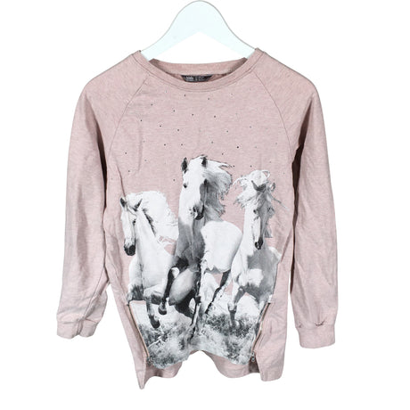 Unisex Lindex - Sweatshirt, size 158 - 164 - Light pink ()