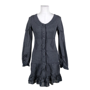 Unisex Cream - Cardigan, size 36 - Gray (1)