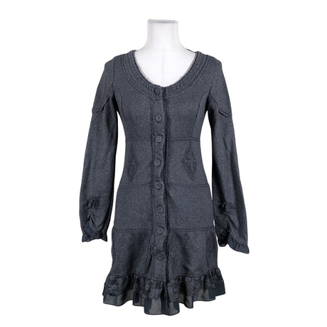 Unisex Cream - Cardigan, size 36 - Gray ()