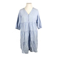 Unisex Cream - Dress, size 42 - Light blue ()