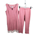 Unisex Muotitorppa - Tricot dress, size 34 - Light pink ()