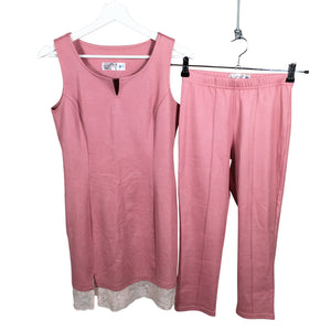 Unisex Muotitorppa - Tricot dress, size 34 - Light pink (1)