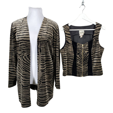 Unisex Joseph Ribkoff - Jacket, size 42 - Brown ()
