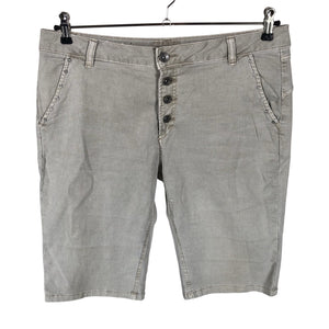 Unisex Cream - Denim shorts, size 42 - Beige (1)