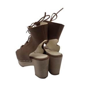 Unisex Terhi Pölkki - Heeled sandals, size 41 - Brown (3)