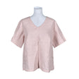 Unisex Nanso - Short-sleeved blouse, size 40 - Light pink ()