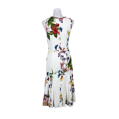 Unisex Derhy - Dress, size 38 - White (2)
