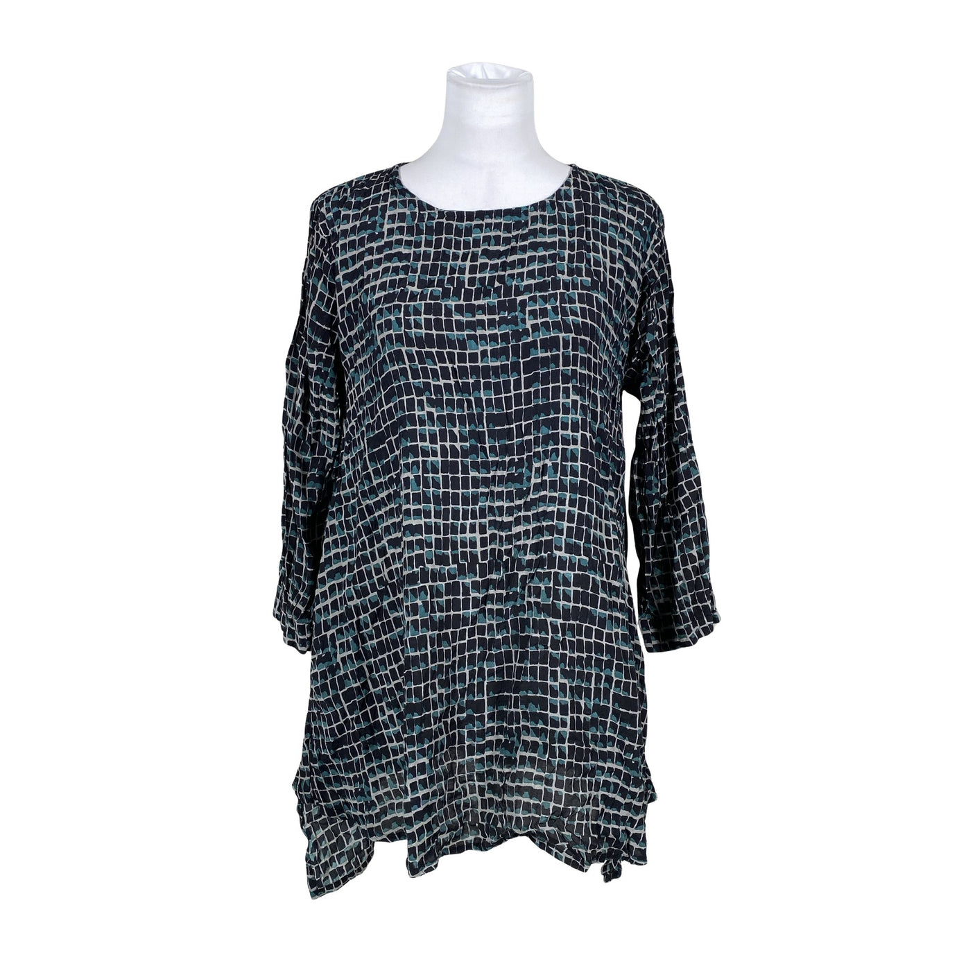 Unisex The Masai - Schiffon dress, size 38 - Black (1)