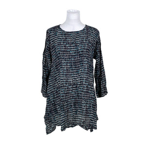 Unisex The Masai - Schiffon dress, size 38 - Black (1)