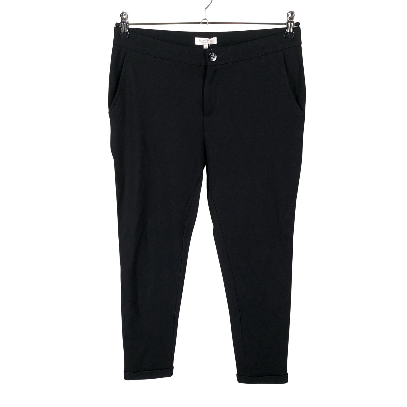 Unisex Part two - Tricot pants, size 38 - Black (1)