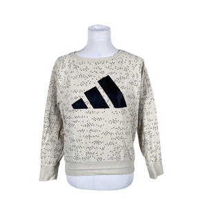 Unisex Adidas - Sweatshirt, size 34 - Beige (1)