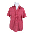 Unisex Marks&Spencer - Short-sleeved blouse, size 44 - Pink ()