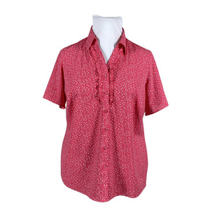 Unisex Marks&Spencer - Short-sleeved blouse, size 44 - Pink (1)