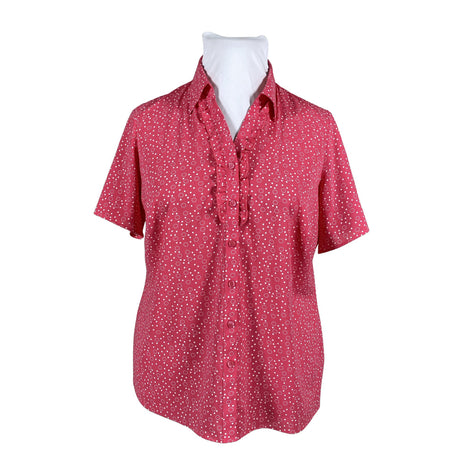Unisex Marks&Spencer - Short-sleeved blouse, size 44 - Pink ()
