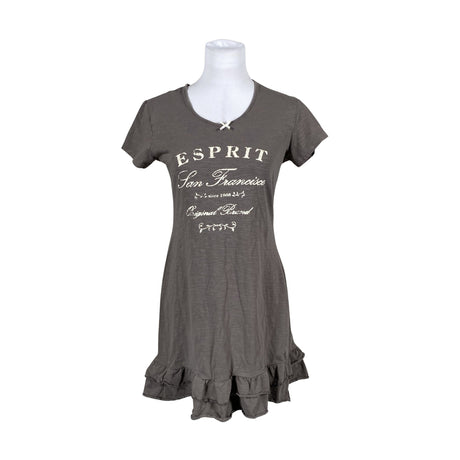 Unisex Esprit - Tricot dress, size 40 - Brown ()