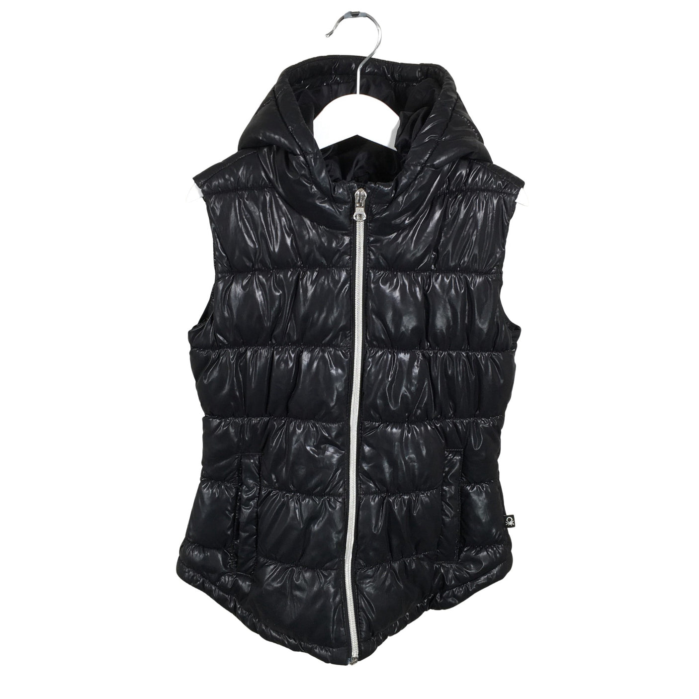 Unisex Benetton - Winter vest, size 134 - 140 - Black (1)