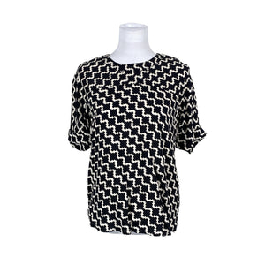 Unisex Esprit - Short-sleeved blouse, size 36 - Black (1)