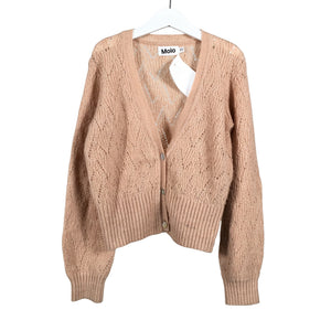 Unisex Molo Kids - Cardigan, size 128 - 134 - Beige (1)