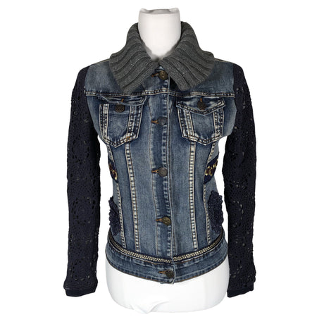 Unisex Desigual - Denim jacket, size 34 - Blue ()