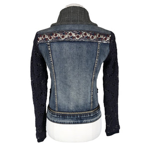 Unisex Desigual - Denim jacket, size 34 - Blue (2)