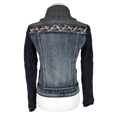 Unisex Desigual - Denim jacket, size 34 - Blue (2)