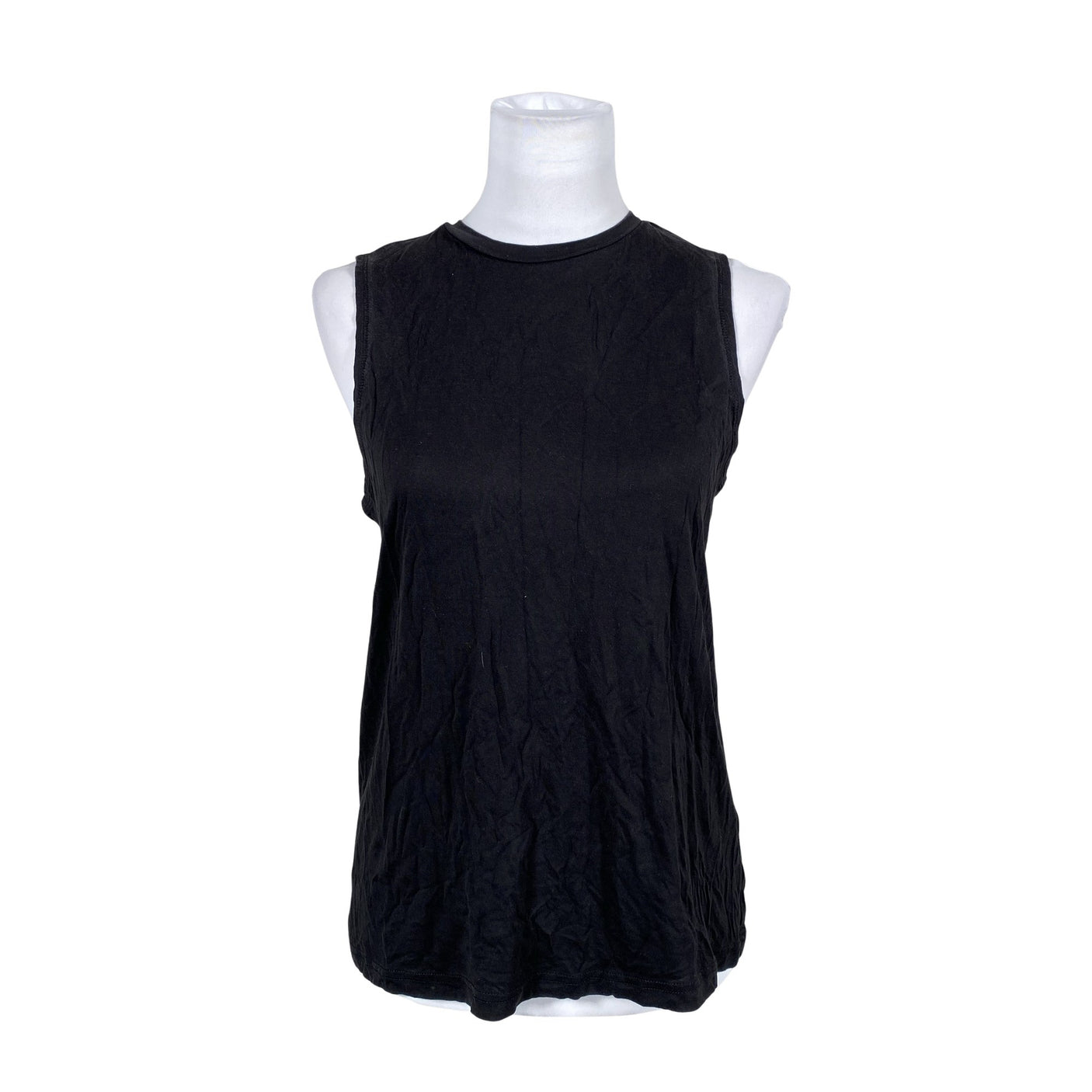 Unisex Weekday - Tricot tank top, size 38 - Black (1)