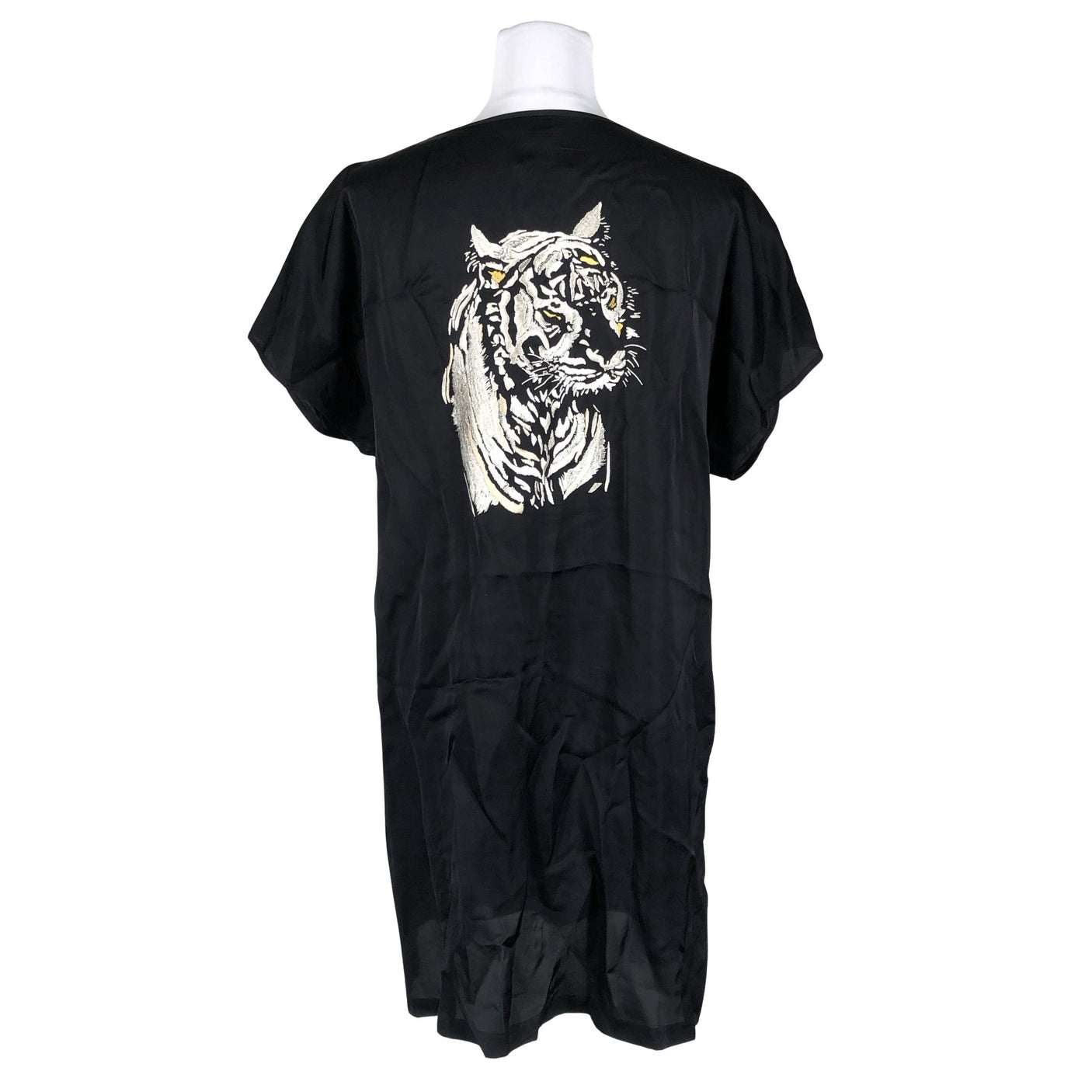 Unisex DKNY - Schiffon dress, size 40 - Black (2)