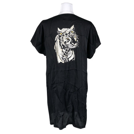 Unisex DKNY - Schiffon dress, size 40 - Black (2)