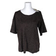Unisex Ichi - Short-sleeved blouse, size 40 - Black ()