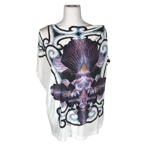 Unisex Just Cavalli - Tricot tunic, size 40 - White (1)