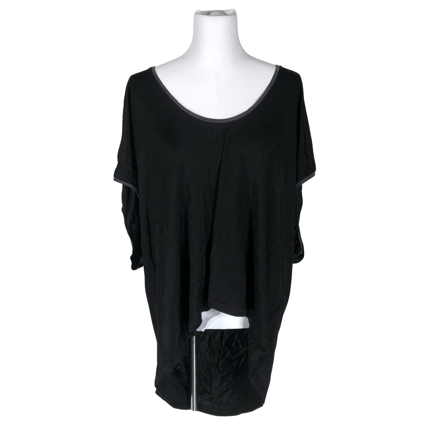 Unisex Diesel - Schiffon tunic, size 38 - Black (1)