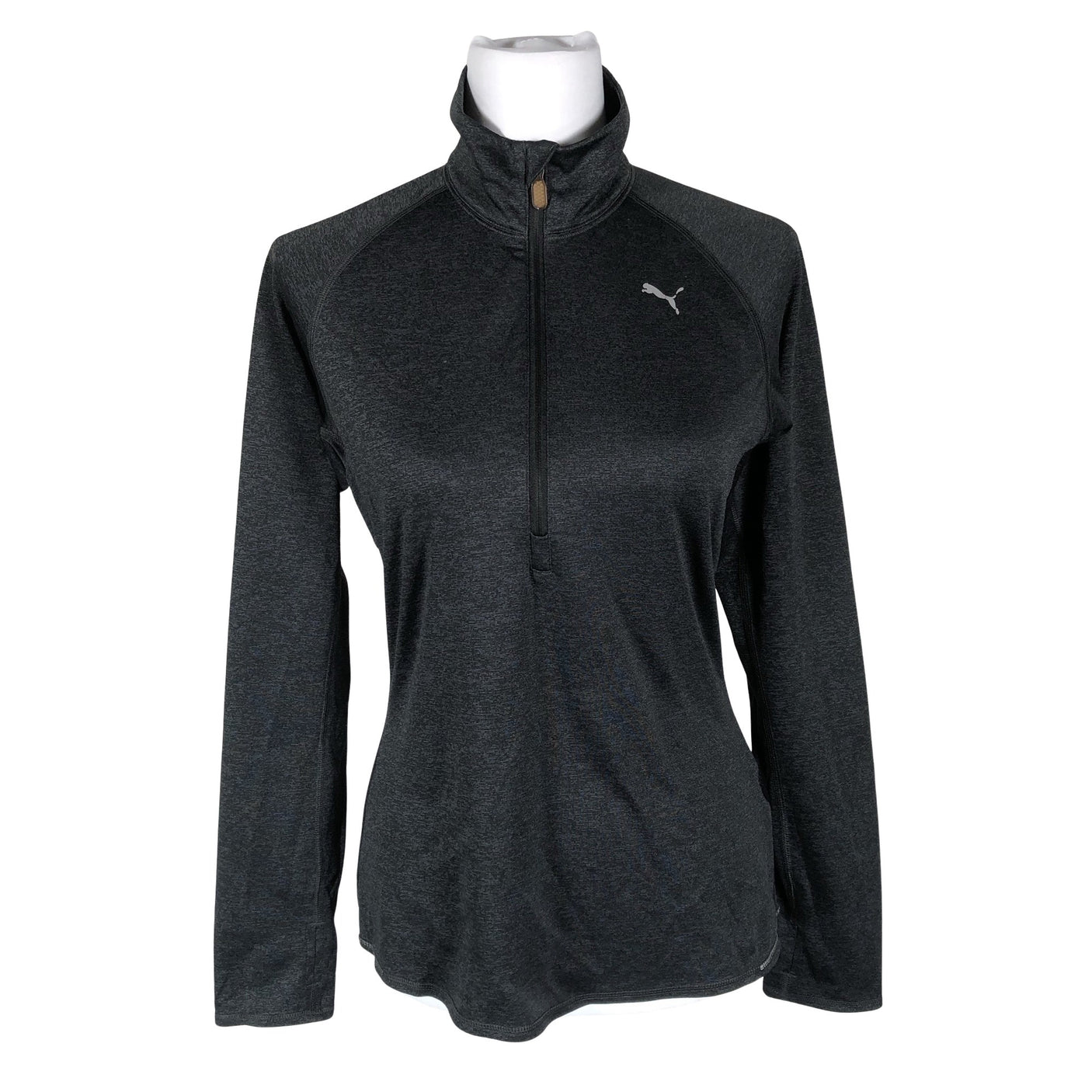 Unisex Puma - Sports shirt, long sleeve, size 38 - Gray (1)