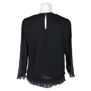 Unisex Ganni - Blouse, size 36 - Black (2)